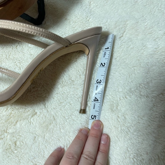 Steve Madden Nude Strappy Heels - Picture 8 of 10